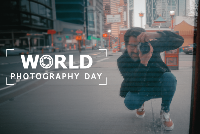 Celebrating World Photography Day with graphic design insights on photography