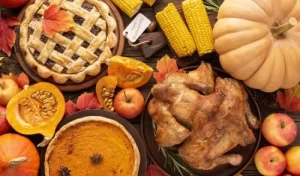 Image showing thanksgiving food