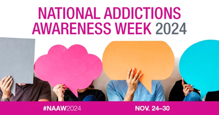 National Addictions Awareness Week