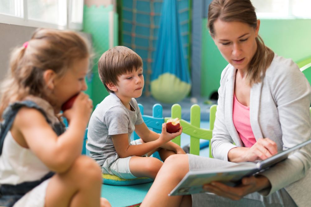 ABM College's Early Childhood Assistant Diploma offers relevant skills.